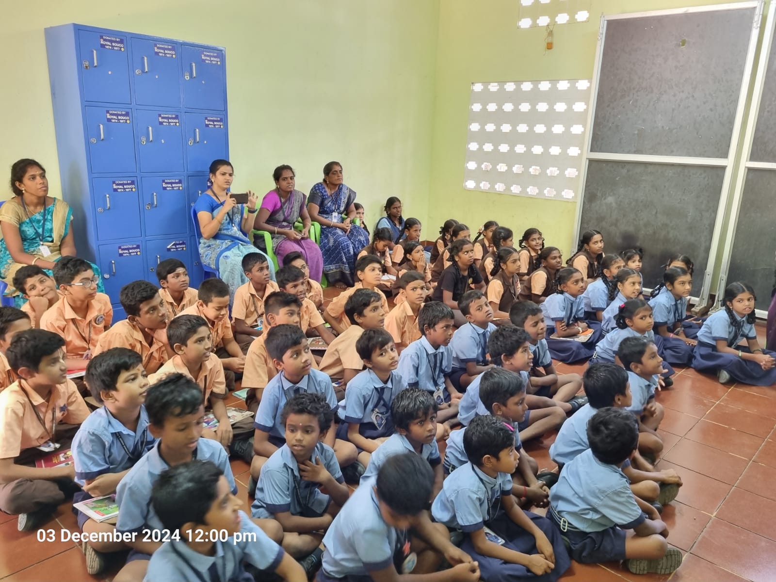 Demonstration to Kuppaiyan school students and teachers at Madurai - Image 1
